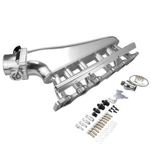 Proflow Intake Manifold Kit, Fabricated Aluminium, Polished, For Nissan, Commodo&hellip;