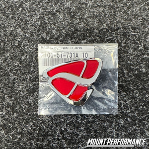Mazda Parts: Mazda RX7 FD3S Front & Rear Red Efini Emblem