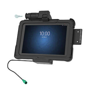 Handheld Pc Holders Mounts: GDS® Key Locking Powered Dock for Zebra ET5x 10.1" Series (RAM-HOL-ZE11PKLU)