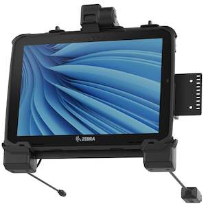 Handheld Pc Holders Mounts: RAM® Power + Dual USB Dock for Zebra ET8x 2-in-1 Tablet (RAM-HOL-ZE22PD2U)