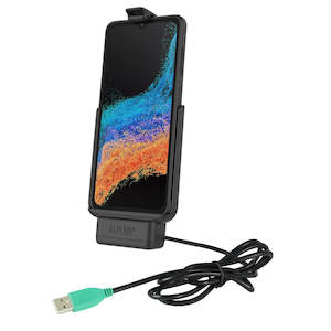 RAM® EZ-Roll'r™ Powered Dock for Samsung XCover6 Pro Without Case (RAM-HOL-SAM84PU)