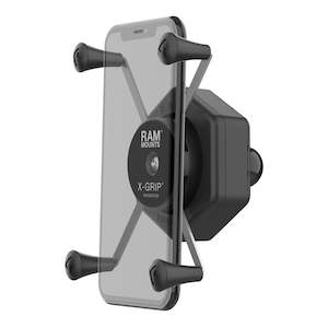 Ram B Size: RAM® X-Grip® Large Phone Holder with Ball & Vibe-Safe™ Adapter (RAM-HOL-UN10B-462)