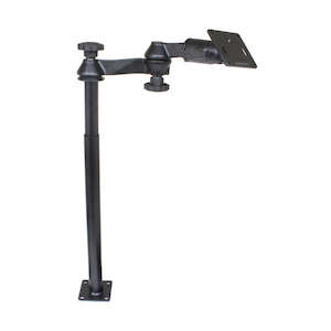 Ram C Size: RAM® Tele-Pole™ with 12" & 18" Poles, Swing Arms & 75x75mm VESA Plate (RAM-VP-SW1-1218-2461)