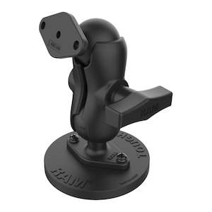 RAM® Tough-Mag™ Heavy Duty Magnetic Mount with Diamond Plate - Short (RAM-138-B-MAG88U)