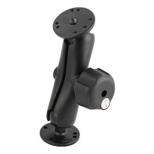 Ram C Size: RAM® Double Ball Mount with Key Lock Knob - C Size Medium (RAM-101U-L)