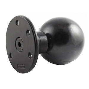 Ram E Size: RAM® Large Round Plate with Ball & Steel Reinforced Bolt (RAM-E-202U-IN1)