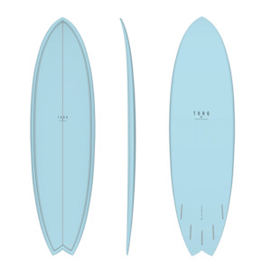 TORQ TET 6'10" MOD FISH - CLASSIC BLUE