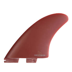 Twin: FCS II CHRISTENSON TWIN FIN SET - BLOOD RED