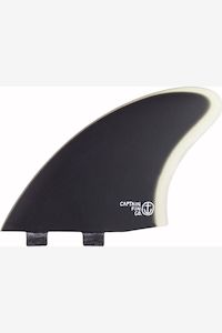 Twin: CAPTAIN FIN CO CF KEEL TWIN TAB - BLACK