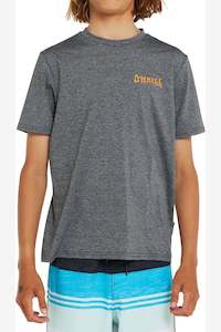 O'NEILL BOYS SUNRISE UV SHORT SLEEVE SURF TEE - BLACK