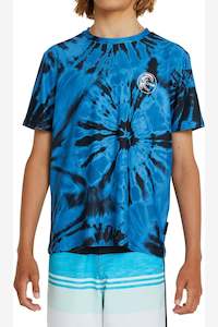 Rashies: O'NEILL BOYS DOPEDYE UV SHORT SLEEVE SURF TEE - TIEDYE 2