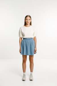Skirts: THING THING SORRY SKIRT - CHINA BLUE