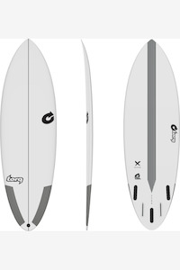 Shortboard: TORQ TEC MULTIPLIER - WHITE - 5'10"
