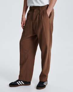 TCSS HARRO LINEN PANT - TOBACCO