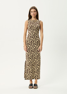 AFENDS ASTORIA - MAXI DRESS - COFFEE