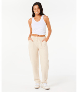 W Pants: RIP CURL CALA NIGHTS TEXTURED PANT - NATURAL