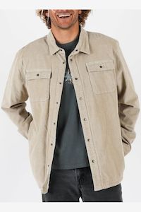 Sweatshirts Jackets: T&C THE RANCH CORD JACKET - STONE
