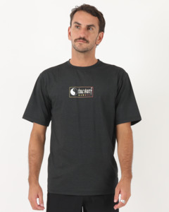 T&C SCORPION S/S SURF TEE - BLACK HEATHER