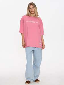 Womens: THRILLS SPEED KILLS OVERSIZED TEE - GUM