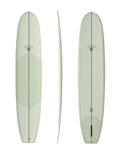 Longboards: SKINDOG CHERRY PICKER 2.0 - THUNDERBOLT SILVER - 9'6" in VOLAN