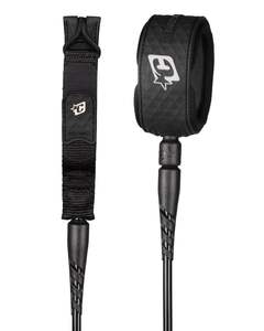 CREATURES STANDARD DUTY 8'0" LEASH - BLACK SILVER