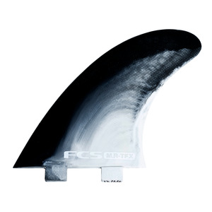 FCS MR TWIN +1 - BLACK/WHITE SWIRL