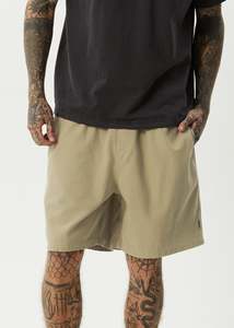 Shorts: AFENDS NINETY EIGHTS OVERSIZED SHORT 20" - BOA