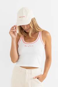 Tops: RHYTHM TANK - WHITE
