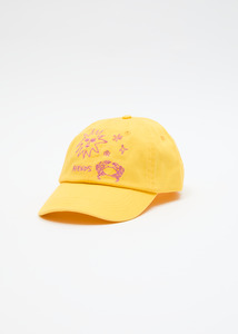 AFENDS SUNBAKE PANELLED CAP - LEMON
