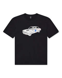 Deus Ex Machina: 323 RALLYEYE TEE - BLACK
