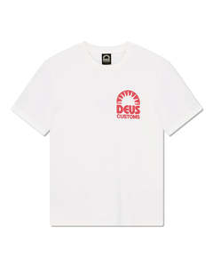 DEUS EX MACHINA MELODIES TEE - VINTAGE WHITE