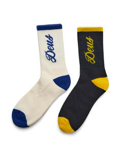Deus Ex Machina: DEUS EX MACHINA BOSSLEY SOCK - 2 PACK
