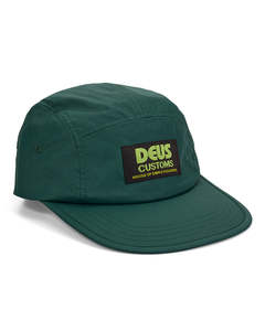 DEUS EX MACHINA CLEMENT 5 PANEL CAP - HUNTER GREEN