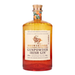 SPIRITS: Drumshanbo Gunpowder California Orange Citrus Gin 700ml