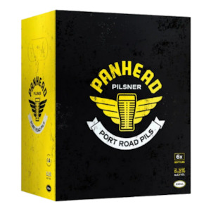 Craft Beer: Panhead Port Rd Pilsner 6 x 330ml Bottles