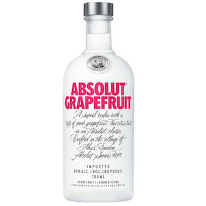 Vodka: Absolut Vodka Grapefruit 700ml