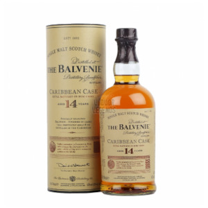 Whiskey: The Balvenie 14 YO Caribbean Cask Scotch Whisky 700ml