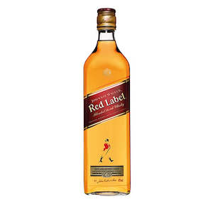 Whiskey: Johnnie Walker Red Label Scotch Whisky 1 Litre