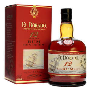 Rum: El Dorado Demerara Rum 12 YO 700ml