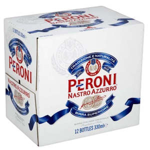 International: Peroni Nastro Azzurro 12 x 330ml Bottles