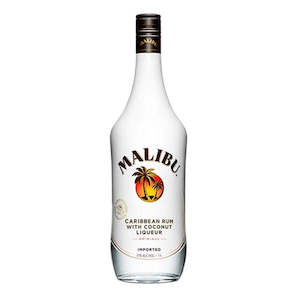 Liqueurs: Malibu Caribbean Rum with Coconut Liqueur 1 Litre