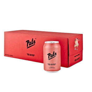 Premixes: Pals Vodka, Red Peach, Yuzu & Soda RTD 10 x 330ml Cans