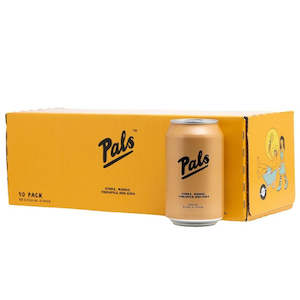 Premixes: Pals Vodka, Mango, Pineapple & Soda RTD 10 x 330ml Cans