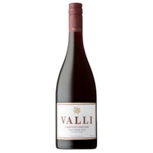 Pinot Noir: Valli Gibbston Valley Pinot Noir 750ml