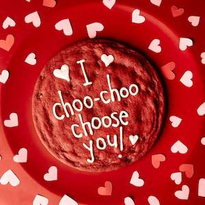 Best Sellers: Red Velvet Giant Cookie