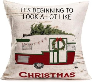 Products: Cushion cover LOOKS LIKE CHRISTMAS - Moutere Caravans