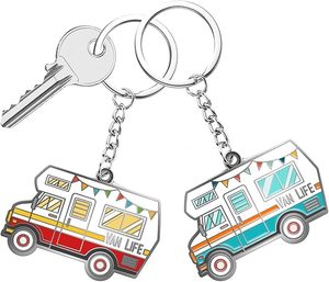 Products: Metal Key Ring VAN LIFE Motorhome - Moutere Caravans