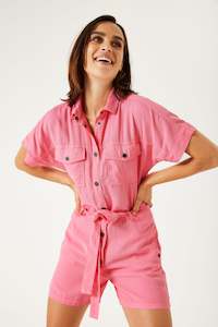 The 50 Rack: Garcia Summer Jumpsuit - Pink