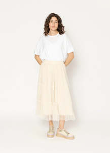 The 50 Rack: Two By Two Stella Skirt - Cream
