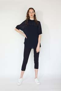 The 50 Rack: Jaclyn M Ashley Blouse - midnight